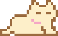 すわるバニラねこ
